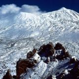 El Teide y el Pico Viejo con nieve