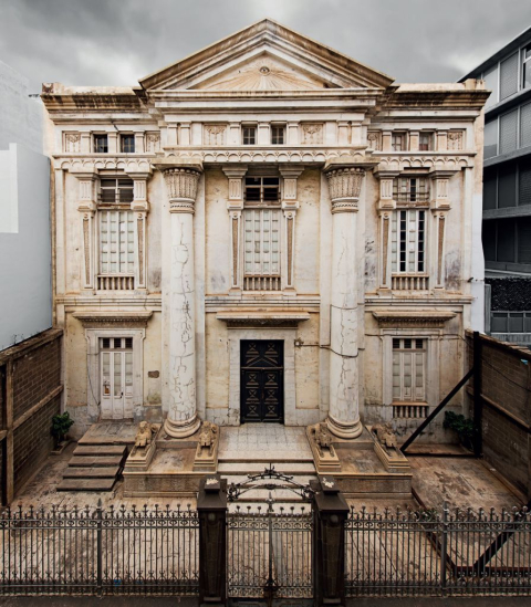 The Añaza Masonic Temple in Santa Cruz de Tenerife