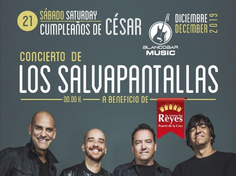 Concierto solidario de Los Salvapantallas