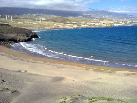 Playa en el Porís de Abona