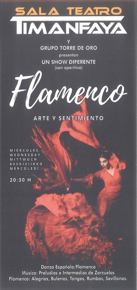 Flamenco - Sala Timanfaya