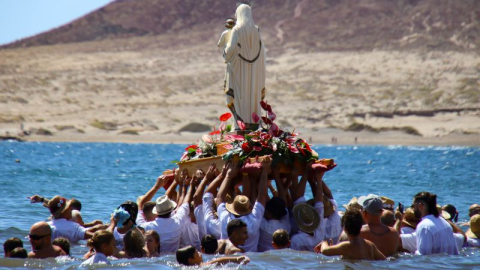 Fiestas en El Médano - Romería Barquera