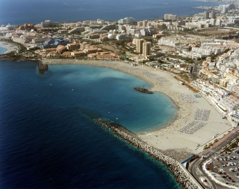 Playa de Las Vistas, Arona