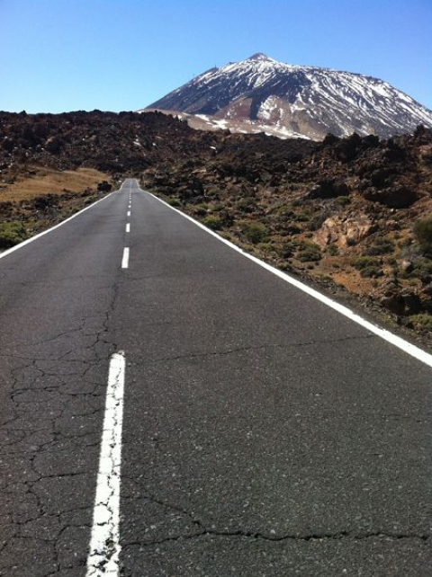 Teide desde la carretera