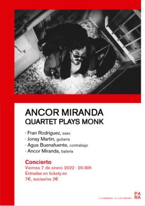 Concierto de Ancor Miranda Quartet Plays Monk