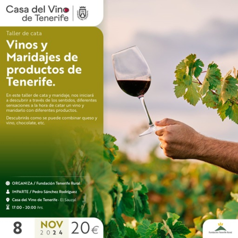 Taller de Cata de Vinos y Maridajes