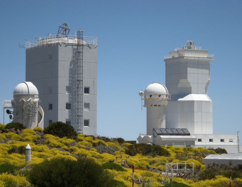 Solar Telescopes Gregor and VTT