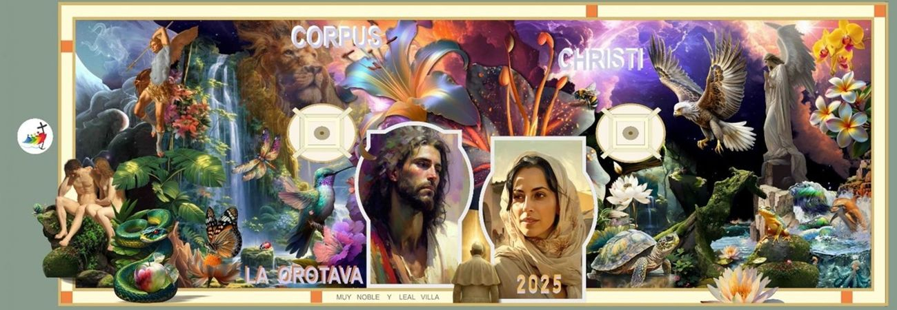Alfombra de La Orotava 2025 Imagen de Cabecera