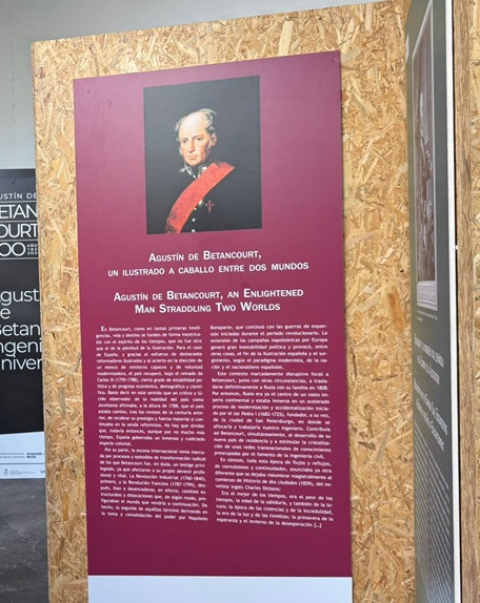 Exposición Agustín de Betancourt y Molina