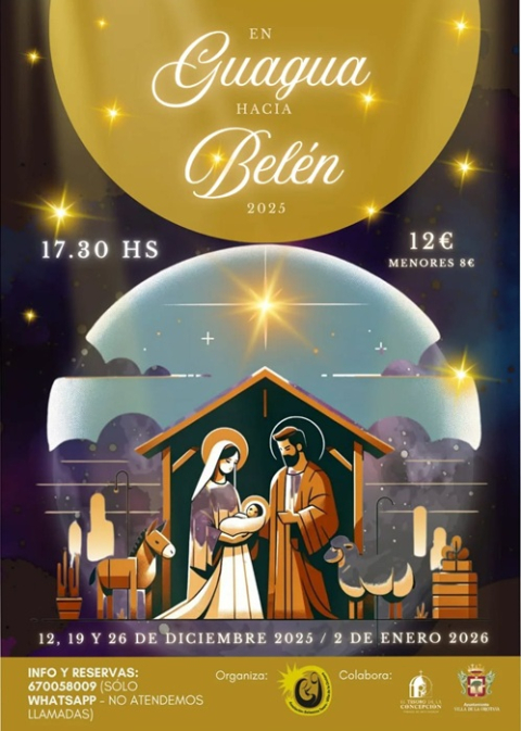 En guagua hacia Belén