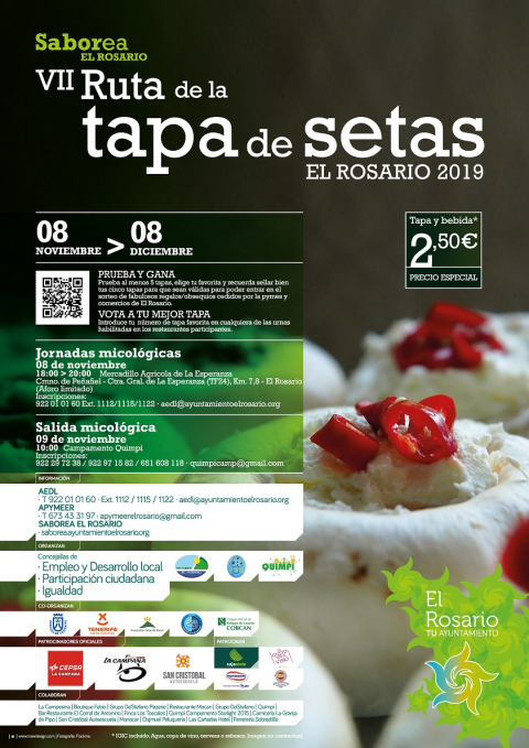 VII Ruta de la Tapa de Setas de El Rosario