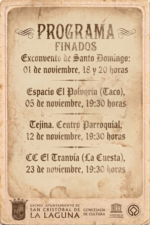 Finados en La Laguna