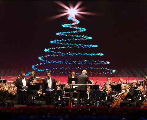 Weihnachtskonzert in Santa Cruz