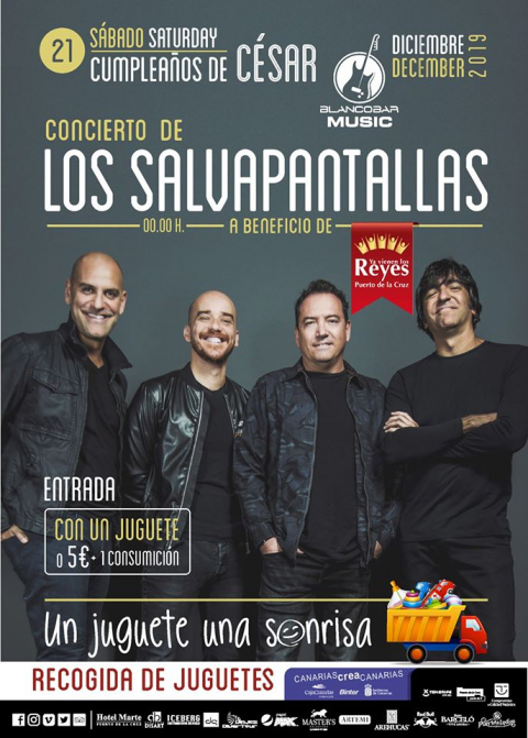 Concierto solidario de Los Salvapantallas