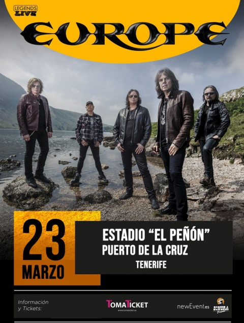 Concierto de "Europe"
