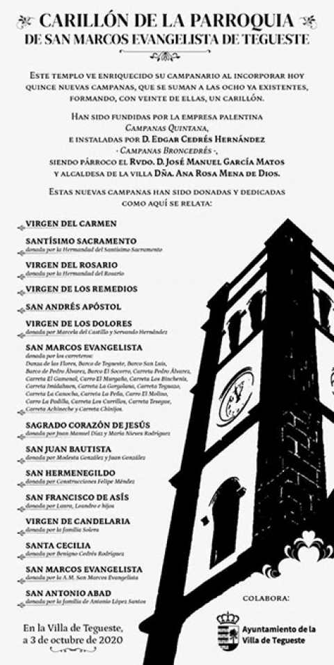 Carrillón de la parroquia de San Marcos